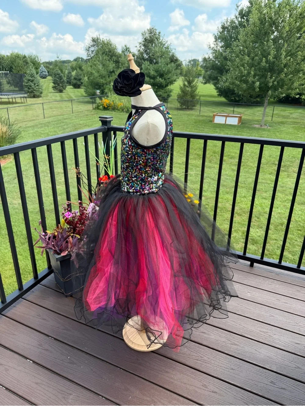 A Wish Come True Houdini Dance Costume Set IMC Shortall + XL2C Tutu & Headpiece